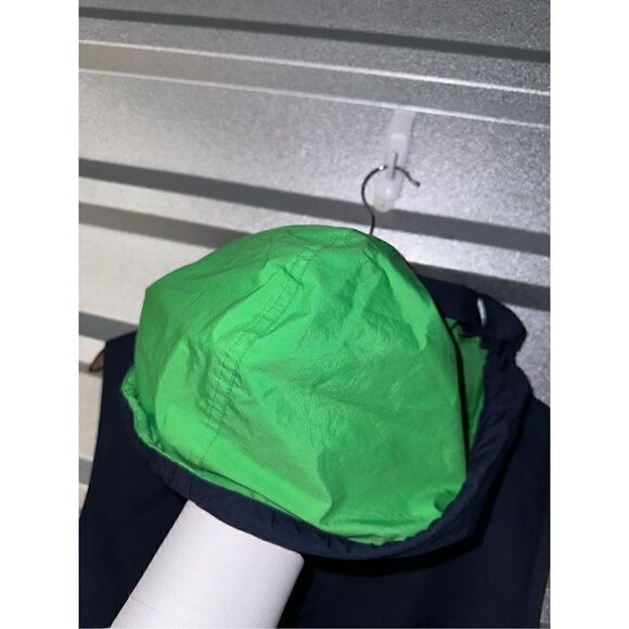 Lauren Ralph Lauren Green & Navy Reversible Gilet Vest Size L - Picture 10 of 11